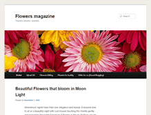 Tablet Screenshot of flowers-magzine.com